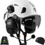 Casco seguridad visera Bluetooth ventilado ANSI Z89.1