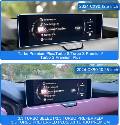 Protector pantalla Mazda CX50 2024-26 vidrio templado 10.25"