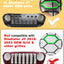 Luces LED parrilla Jeep JL Gladiator 2024-25 amarillo