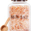 Tarro vidrio sal baño 74oz con tapa y cuchara madera