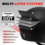 Casco retro 3/4 visera transparente aprobado DOT