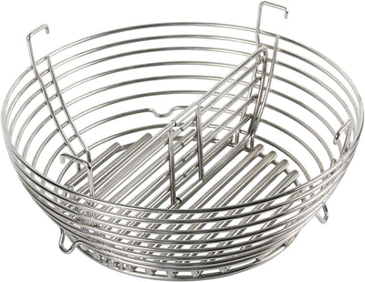 Cesta carbón Kamado Joe con divisor acero inox