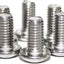 100 cabezas botón M4 acero inox 18-8 ISO 7380