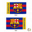 Bandera FC Barcelona 3x5ft con logo oficial
