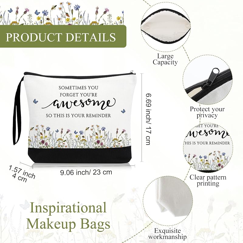 30 Bolsas Maquillaje Regalo Mujer You Are Awesome