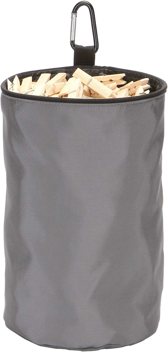 Bolsas almacenamiento ropa colgante con pinzas gris