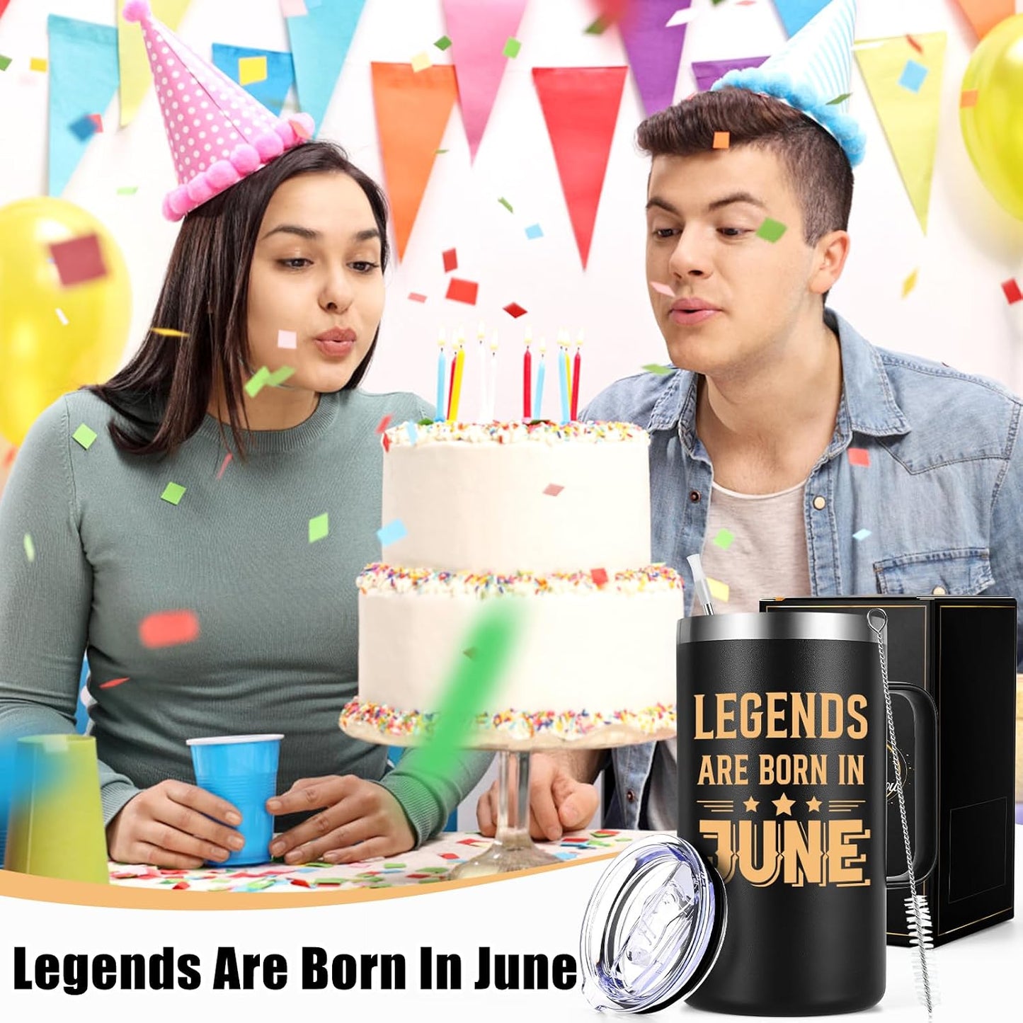 Taza café regalo hombre nacido junio cáncer