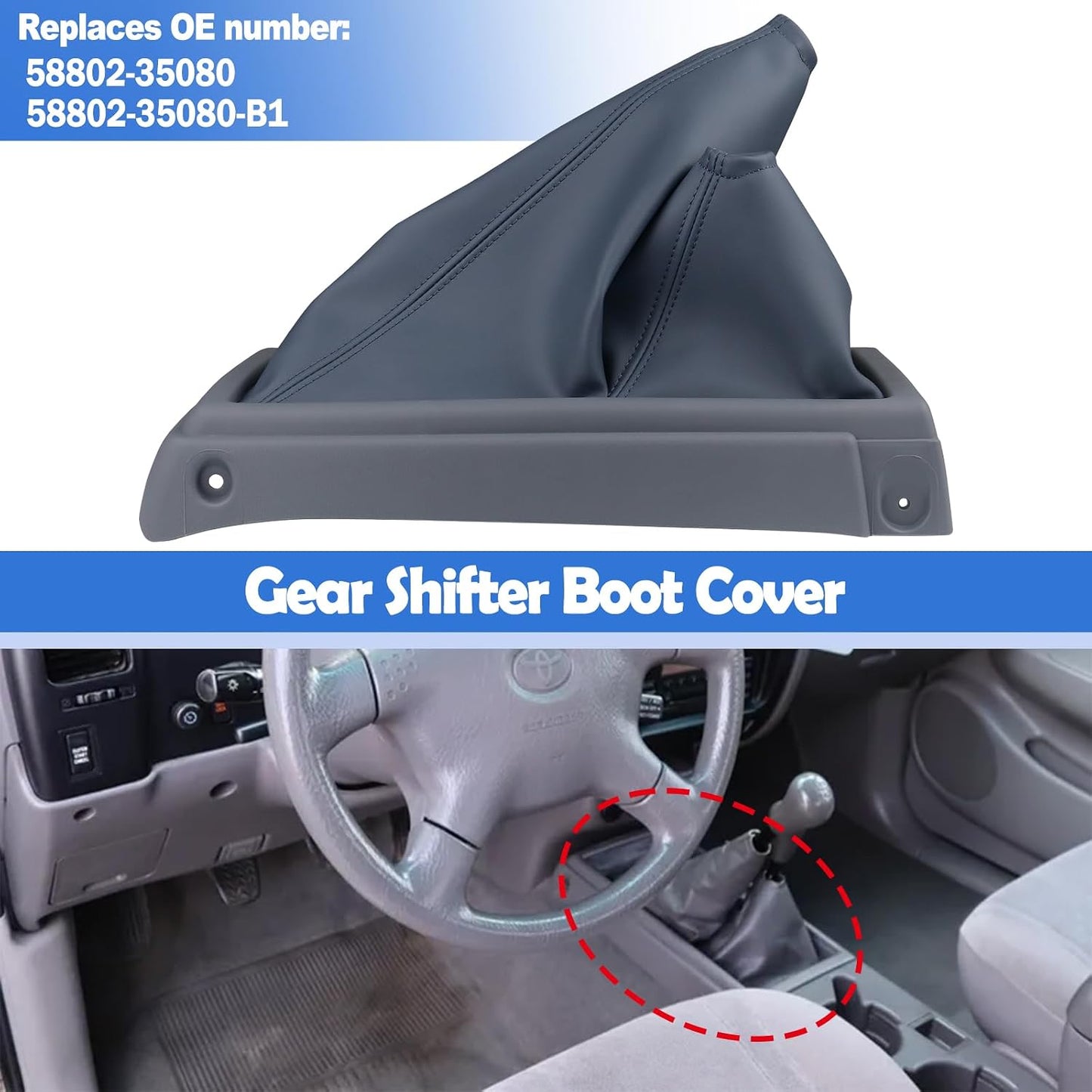 Cubierta maletero palanca cambios Toyota Tacoma 95-00