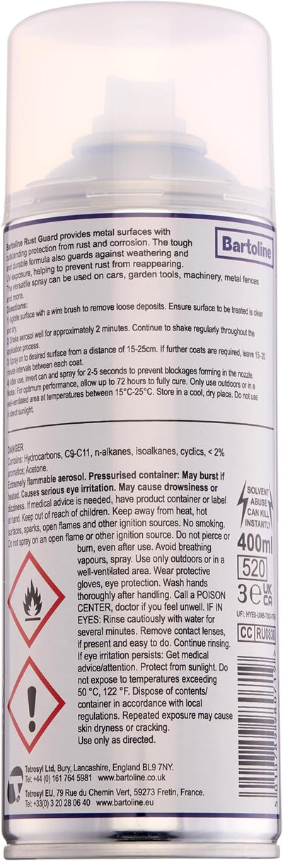 Spray antióxido satinado 13.5oz 3uds para metal herramientas
