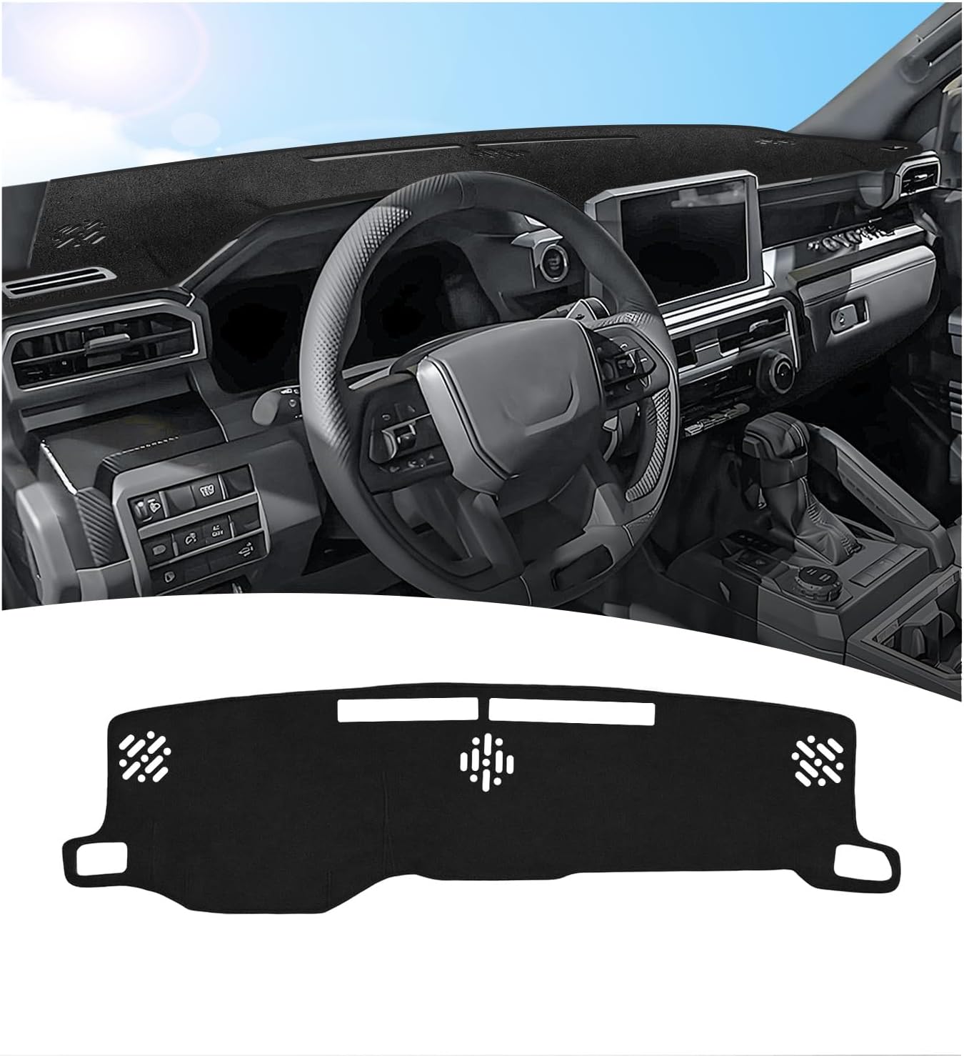 Funda tablero Toyota Tacoma alfombrilla antiderrap consola