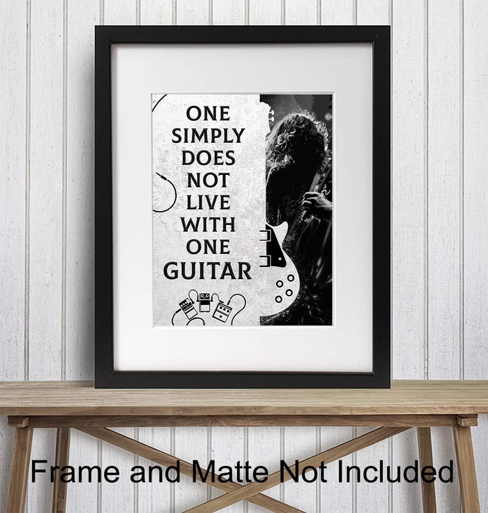 Decoración pared guitarra regalo hombres músicos hogar