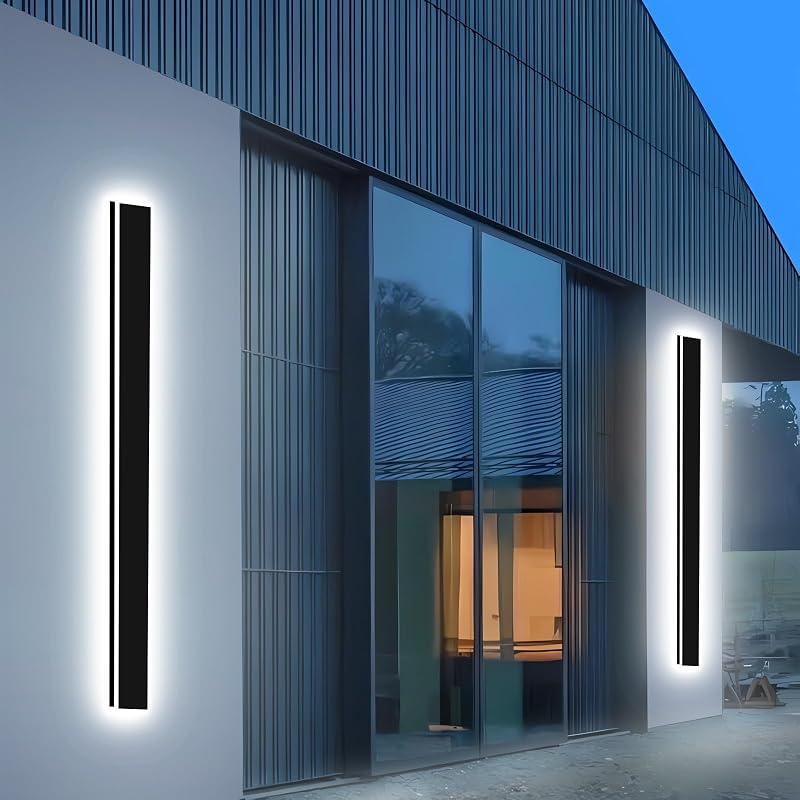 2 Pzas Aplique LED Exterior IP65 para Pared Garaje