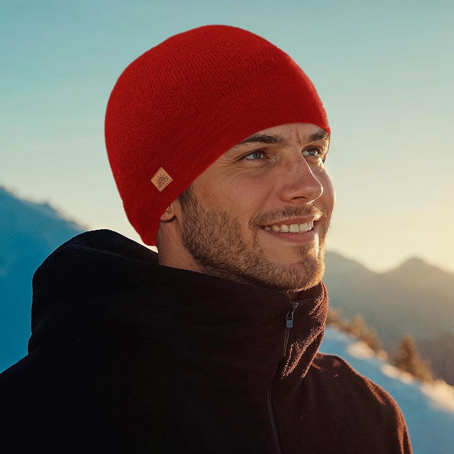 Gorro punto unisex lana alpaca suave