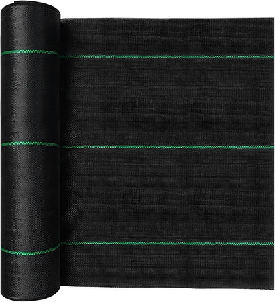 Tela geotextil jardín 4x300 pies para malezas