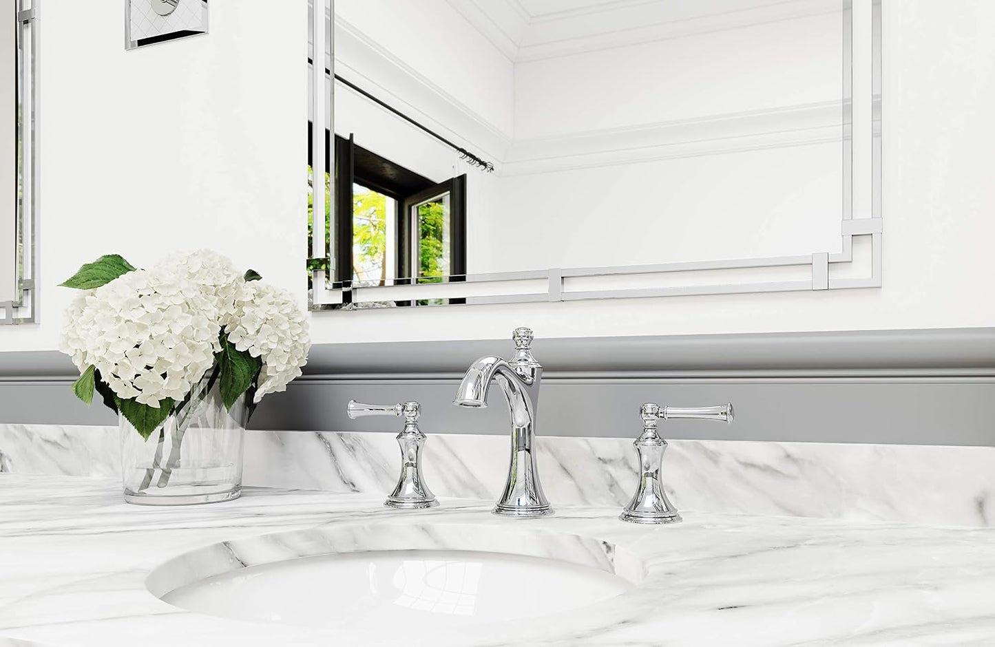 Grifo baño Tisbury 1.2 GPM drenaje desplegable cromo