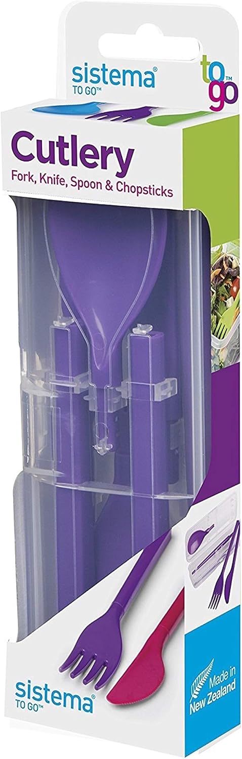 Set 4 Cubiertos de Acero Inox para Mesa de Comedor