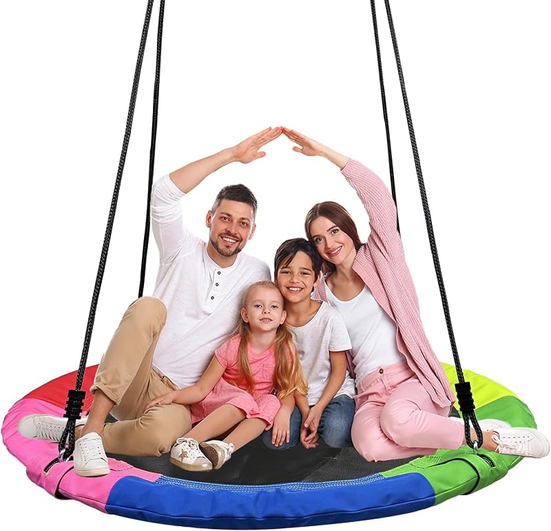 Columpio árbol platillo volador 40" niños