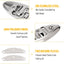 Tacos plegables 5/6 pulg acero inox 316 para kayak yate