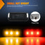 Luces marcador laterales 4unid 3LED rojo ámbar Dodge Ram