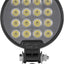 Luz trabajo redonda negra 16 LED 2100lm