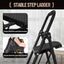 Taburete plegable 3 escalones acero 500lb cocina