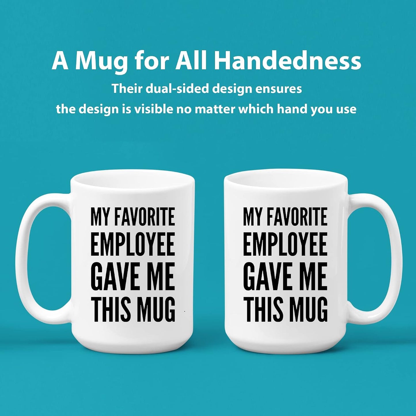 Taza divertida para jefes 443ml blanco