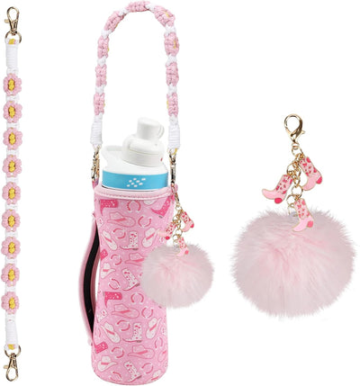 Funda elegante para botella Cirkul con asa y correas