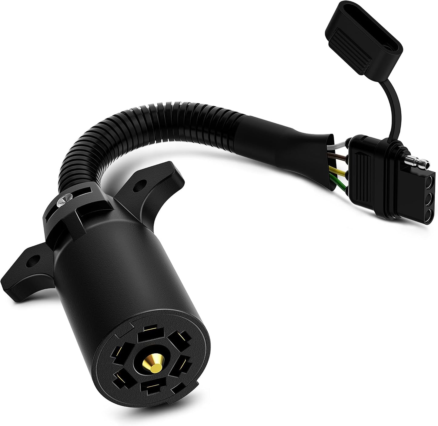 Adaptador 7 pines a 4 pines para remolque conector luz