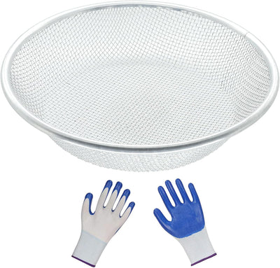 Tamiz compost arena rocas para cubo 5gal 1/8"
