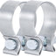 Abrazadera escape 2.25pulg acero inox 304 2pzas