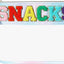 Bolsa viaje snacks maquillaje chenilla con parches impermeable