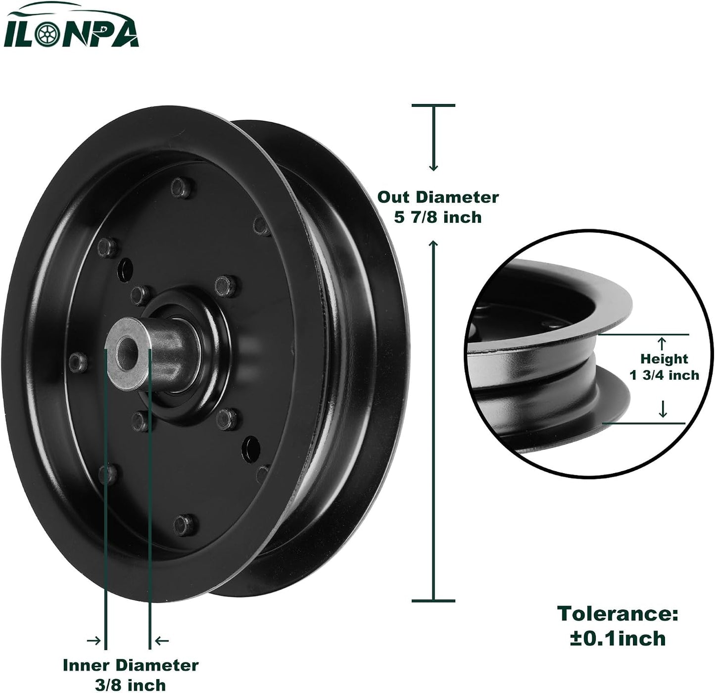 Polea tensora Scag Turf Cub Wildcat 2 Pzas