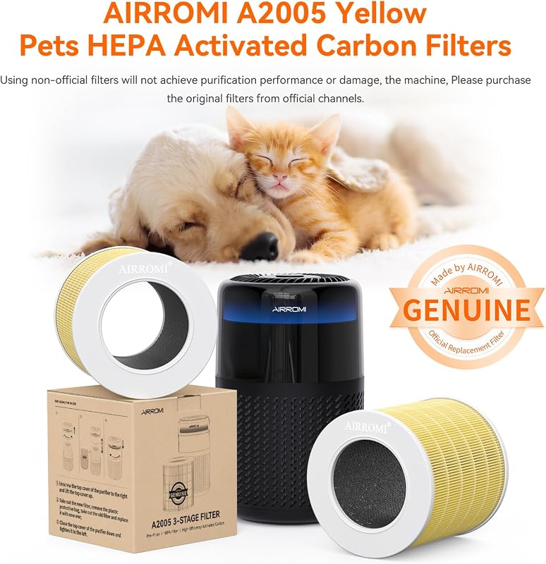 2 Filtros Amarillos para Mascotas A2005
