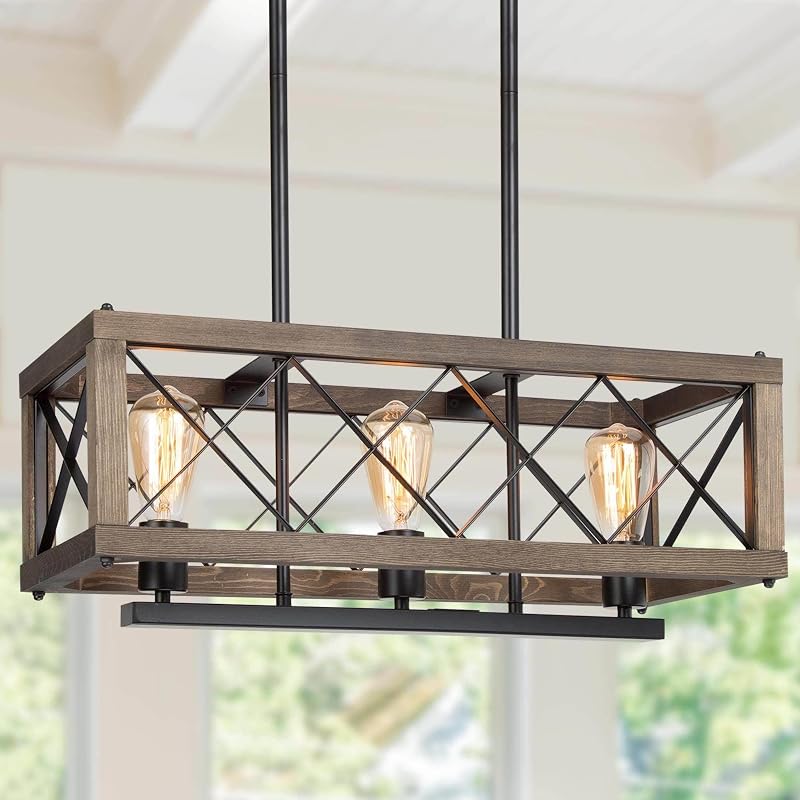 Candelabro para comedor casa de campo