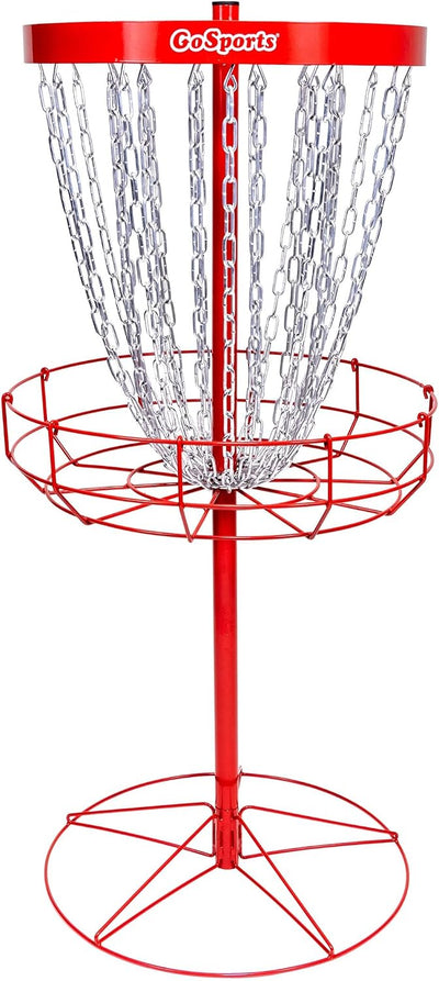 Cesta golf con disco regulador 24 cadenas objetivo