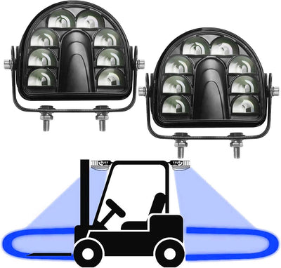 2 Luces seguridad arco azul led 40W DC10-80V camión