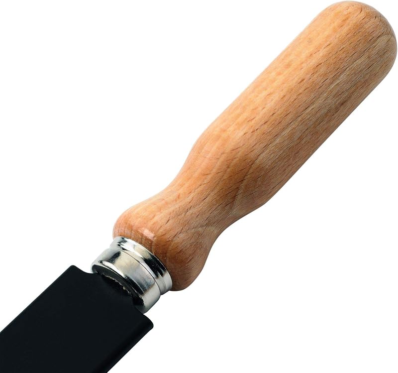 Raspador plano carburo negro beige 12x0.8x0.2in