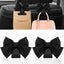 2 Ganchos para Bolso Auto Negro Organizador Interior