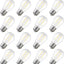 Bombilla LED S14 E26 120V 2700K plástico transparente
