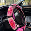 Funda volante arcoíris para mujer accesorio auto