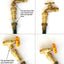 Regulador presión agua 25 psi rosca 3/4 pulg latón sin plomo