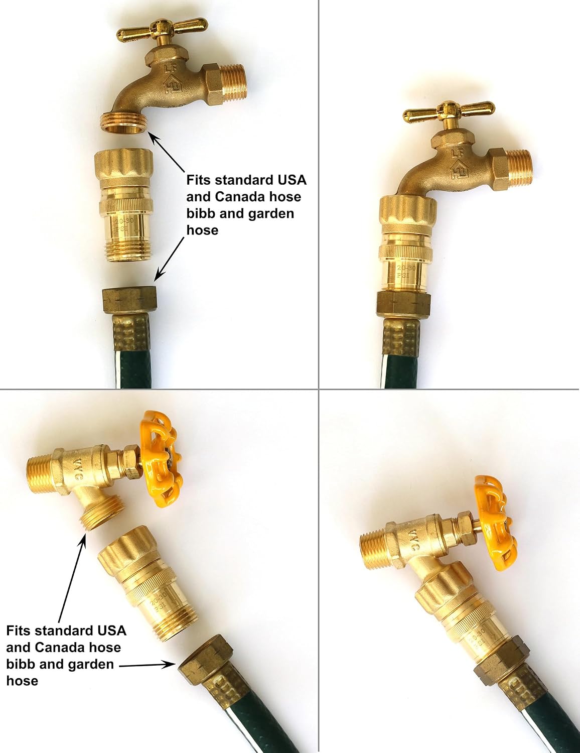 Regulador presión agua 25 psi rosca 3/4 pulg latón sin plomo