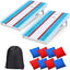 Set tablas cornhole madera 4x2ft 8 bolsas frijoles