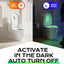 2 Luces Nocturnas Led Adhesivas Sensor Movimiento Recargable