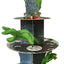 Soporte 3 niveles cupcakes Halloween zombi cementerio fiesta