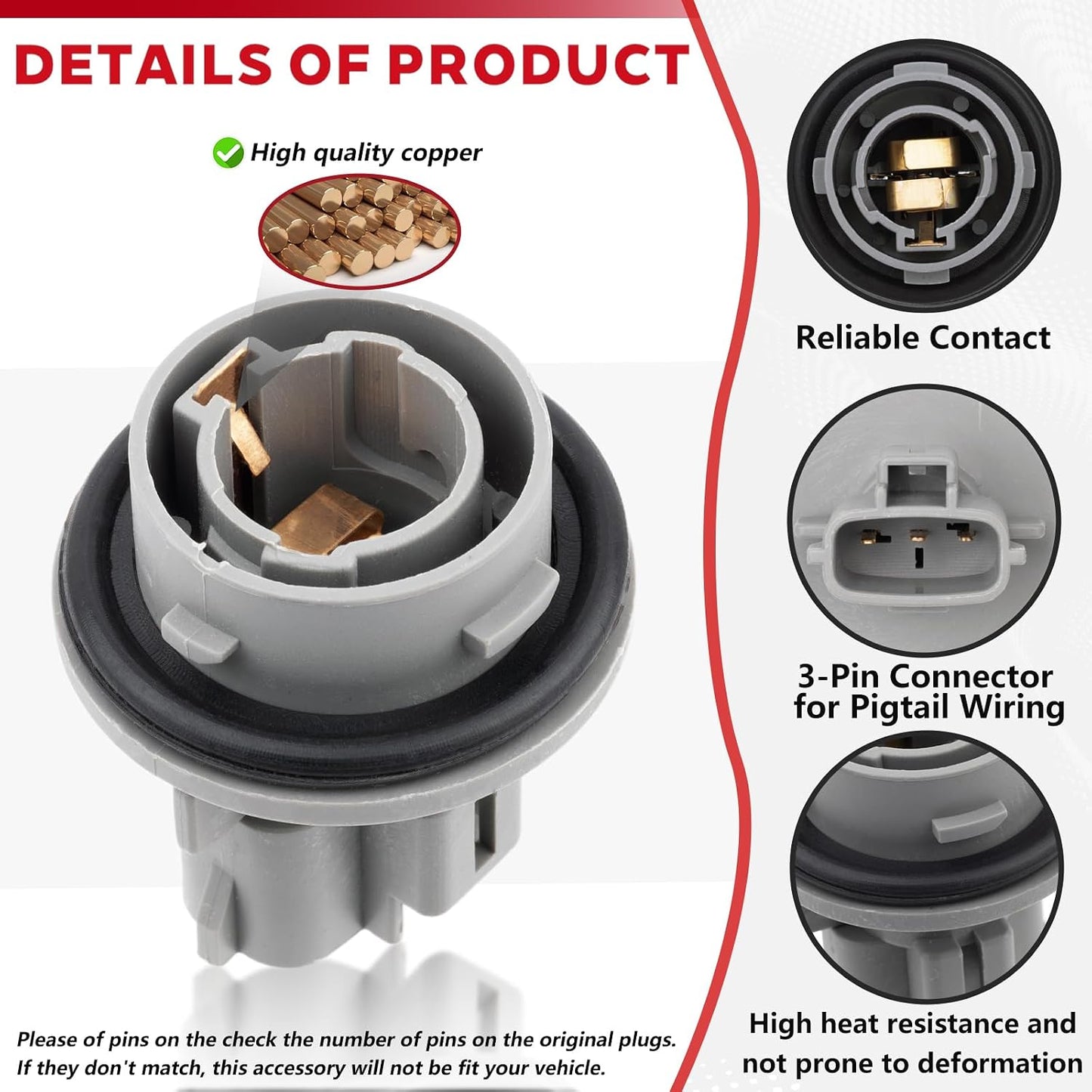 Soporte enchufe luz giro comp Toyota Avalon Corolla