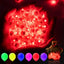 50 Lámparas LED Mini Rojas para Globos y Huevos de Pascua