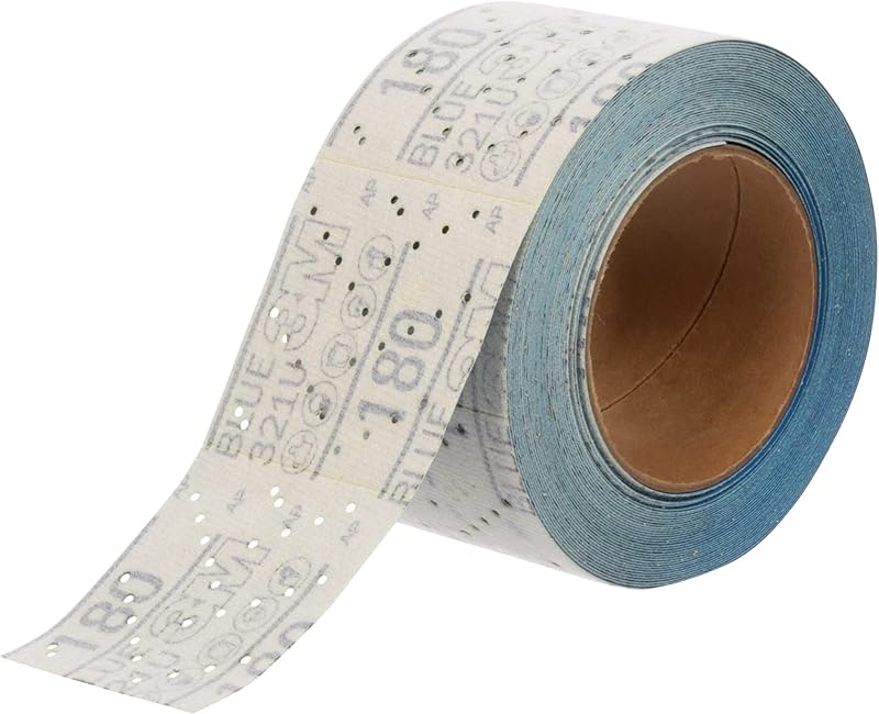 Rollo lija automotriz grado 180 2.75pulg x13yd