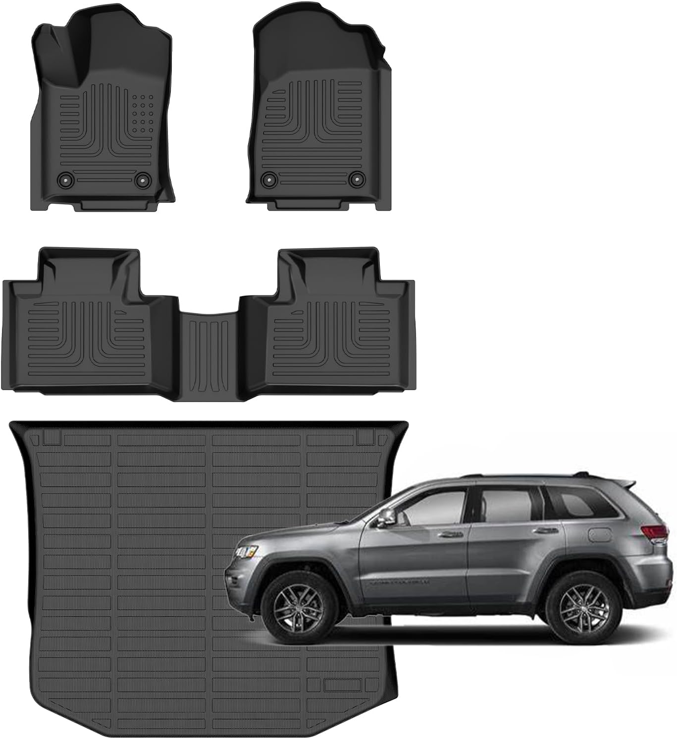 Alfombrillas antiderrap Jeep Grand Cherokee 16-23