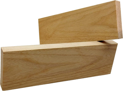 Escalas de Cuchillo de Madera de Olmo en Color Gris